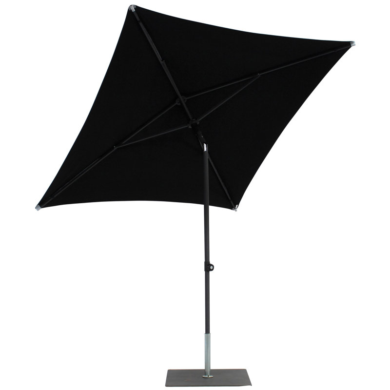 Atreu 200cm Market Parasol, Black