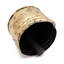 Cloche suspendue en fer D5.5X7.5 ", décorations suspendues pour décorations de fêtes, ensemble de 4