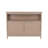 44'' Rectangular HDPE Outdoor Buffet & Console Table,With Storage And Shelves-822147775