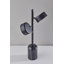 Lampe de bureau noire 20,75 po Alfresco