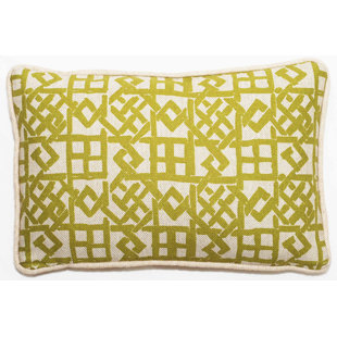 Modern Lattice Pillow Cover & Insert