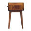 Ghada 30cm W Solid Wood Bedside Table