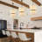 2-light Funnel Fabric Pendant