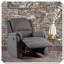 Fauteuil inclinable, oscillant, pivotant, inclinable, manuel, confortable, élégant, durable, pratique-596344522