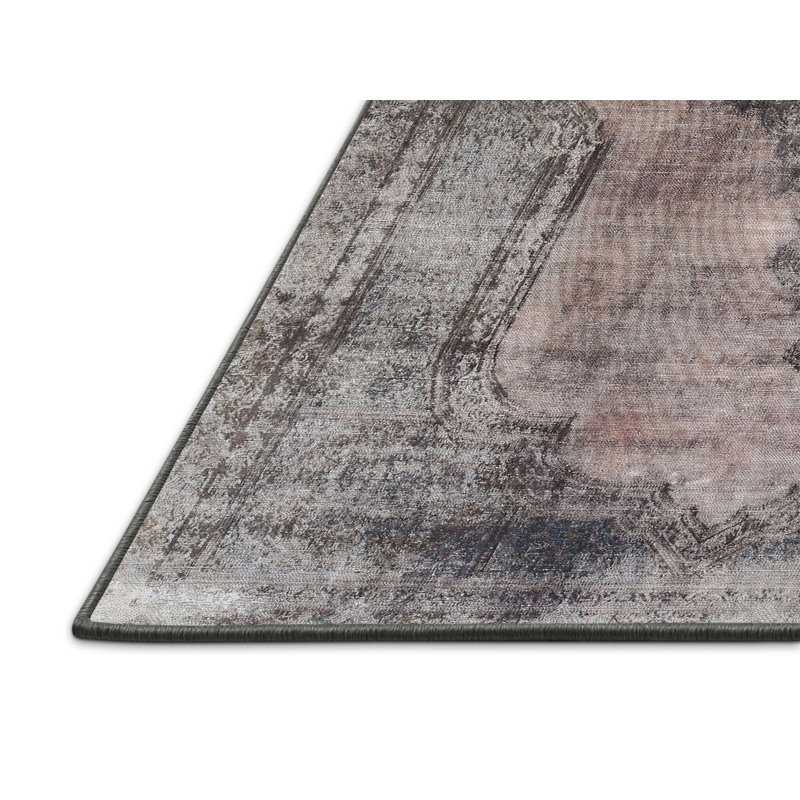 Tapis oriental gris / rouge, Rectangle 8 pi x 10 pi