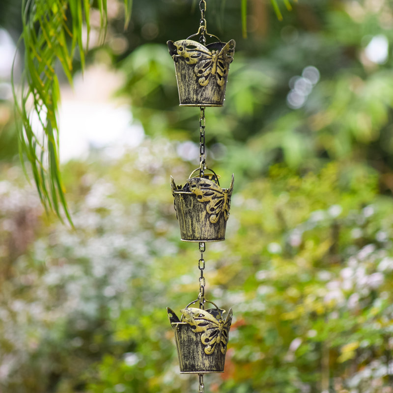 Jaclynn Metal Animals Rain Chain