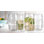 Home Essentials and Beyond Retroware 4 pièces 20 oz. Ensemble de verres en verre