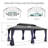Purple Leaf Hardtop Gazebo Aluminum Gazebo With Double Roof For Backyard Patio Lawn And Garden, Curtains And Netting Included-106884762-106884759