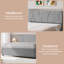 Lit gigogne rembourré pour chambre à coucher-1636483246