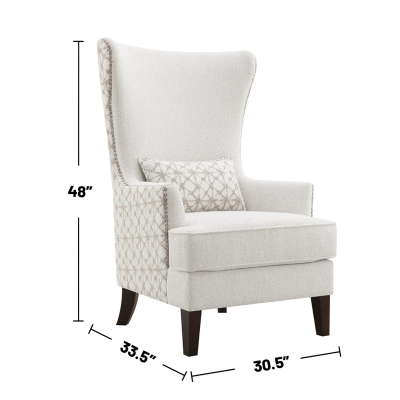 Upholstered Wingback Chair