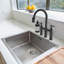 Robinet de pont rétractable tactile avec accessoires-56648910