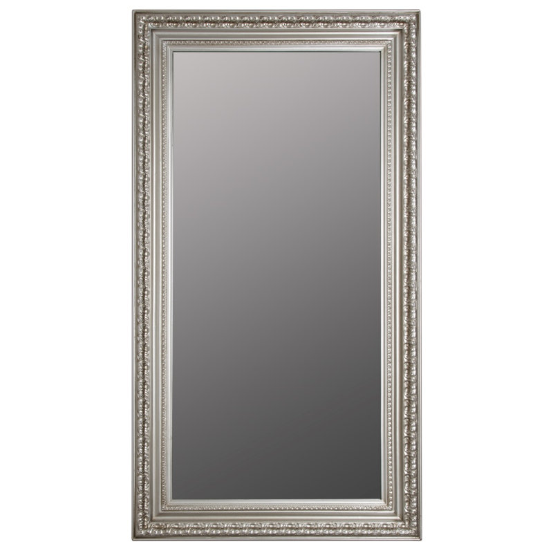 Kepner Wood Flat Wall Mirror, 132cm H x 72cm W