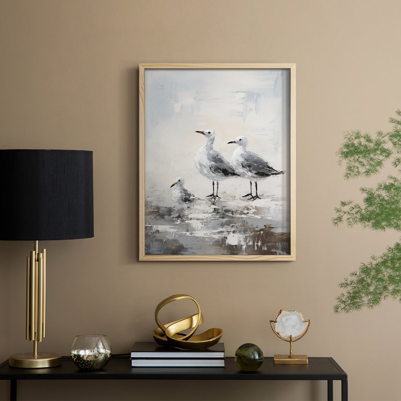 NAUTICAL Series CDLXII, reproduction encadrée - bois massif, H 11 po x l 9 po, Naturel