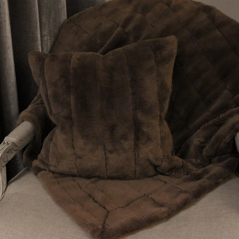 Berwick Square Pillow Cover, 45 x 45cm, Taupe