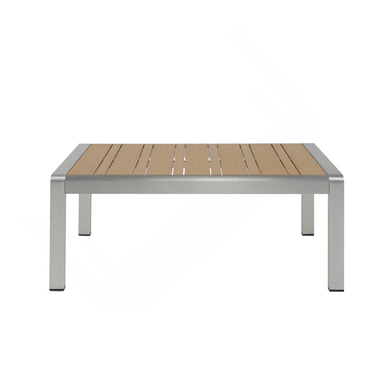 Bugarin Outdoor Aluminum Coffee Table