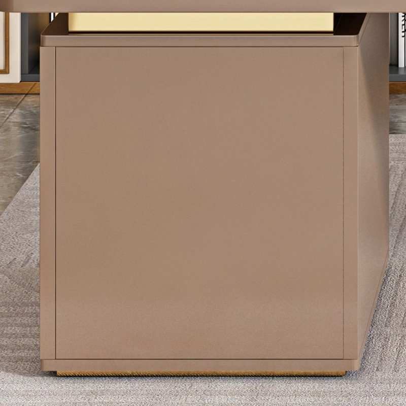 High-end minimalist desk, 29.53" H x 62.99" W x 27.56" D
