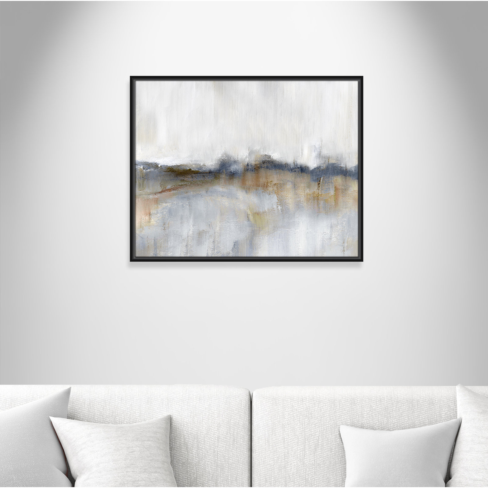 Autumnal Tide Print by Nan, 23.5" H x 29.5" W, Espresso