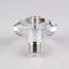 Ampoule en verre massif en forme de fleur à DEL de style cristal, blanc chaud 3000K, ampoules à culot moyen E26 / 27 (base non incluse)-133139253-133139254