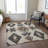 Machine Washable Indoor/Outdoor Xhevrie Beige Rug-1102316232