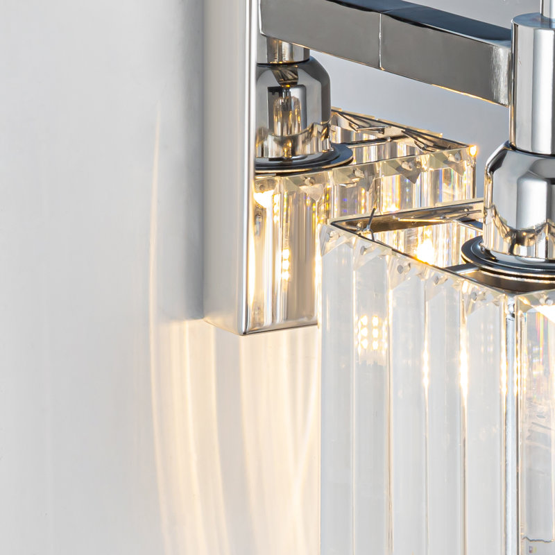 Armed Sconce, Chrome
