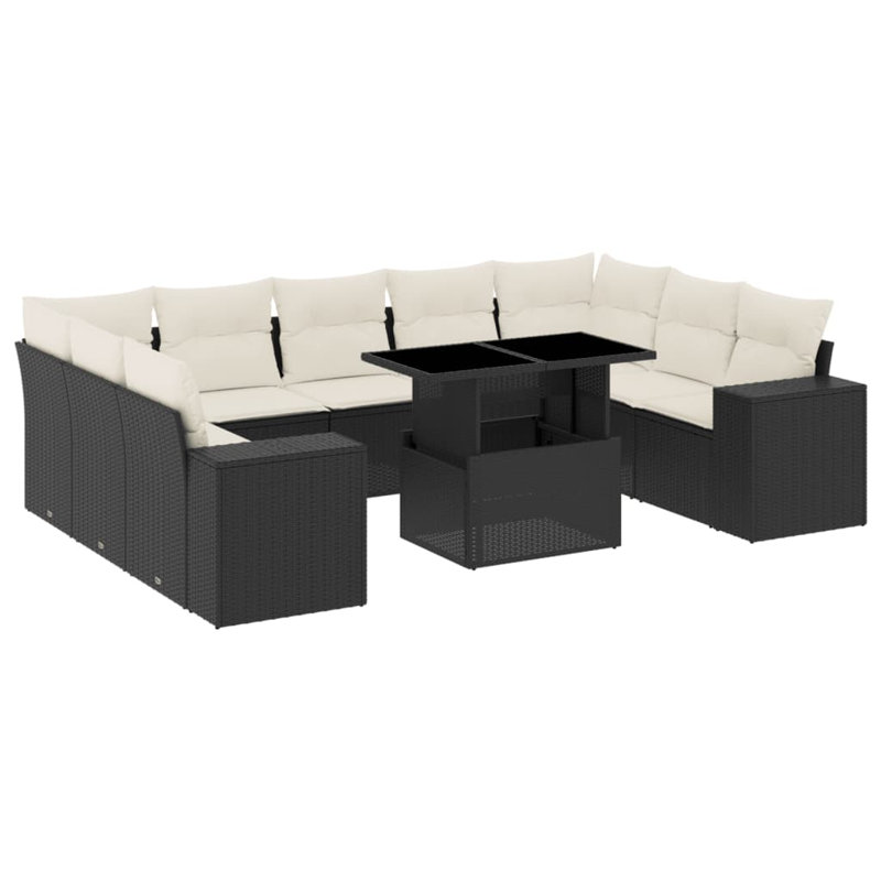 Ensemble de canapé de jardin Vidaxl