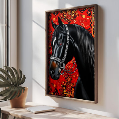 Elegant Decorative Framed MDF Painting, 19.7 x 27.6 x 0.1 inches | 100% MDF (3 mm Thick) with 100% Pine Wood Frame | UV Printed Art for Home Décor, Ideal for Living Room, Office & Gallery Wall Display