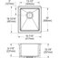 Évier de bar encastrable Elkay Fireclay L 16 po x l 19 po-23148677