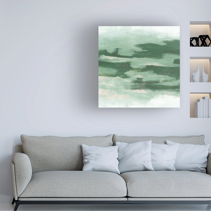 Verdant Vista II sur impression sur toile, H 24 po x l 24 po x P 2 po