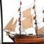 39 "Bois brun HMS Surprise 1796 Présentoir de table peint à la main Bateau miniature