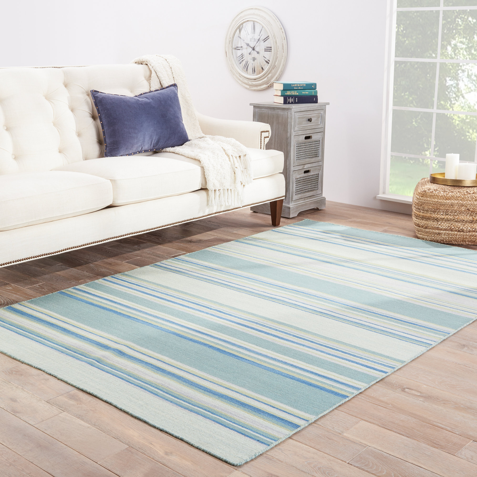 Creekmont Handmade Wool Rug, Rectangle 8'10" x 11'9"	