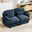 Canapé 2 places Cloud Feel, canapé modulaire en tissu chenille doux avec siège profond, causeuse combinée gratuite-1008994216