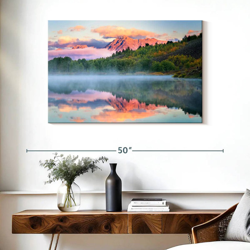 Alvord Snake River Grand Teton, H 26 po x l 39 po