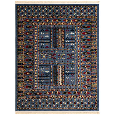 Tapis bleu Aucun