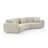 Minimore Modern Style Modular Nora Curved 4s Sofa-891080170