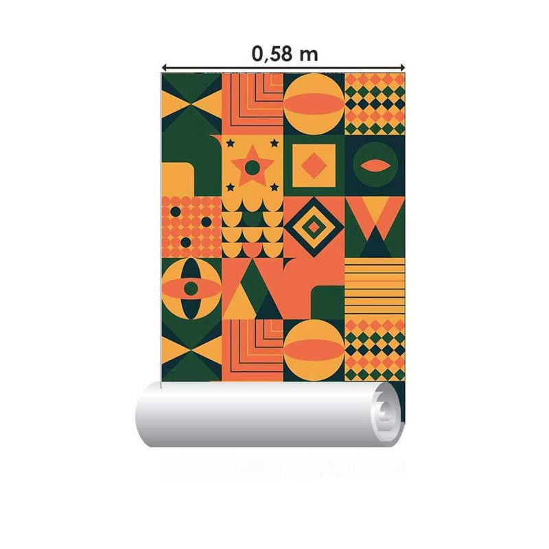 Rouleau de papier peint adhésif L 126 po x l 24 po
