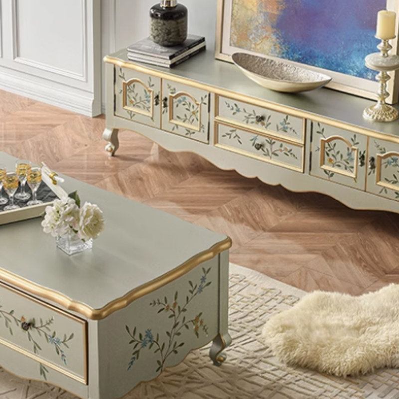 Combinaison meuble télé avec table basse