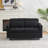 Wooden Board Bracket Cushioned Frame for Double Bed