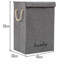 Laundry Basket/Bin Fabric Laundry Bag with Handles