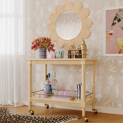 Miroir rond Coralie