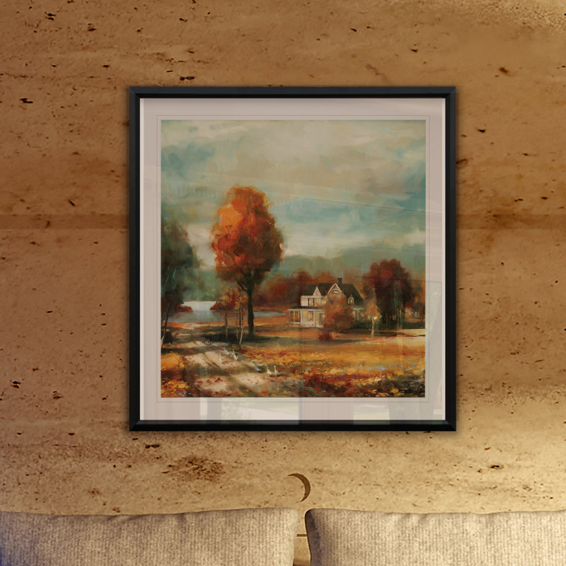 Autumn Memories - reproduction de cadre photo, H 22,5 po x l 22,5 po x P 1,5 po