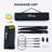 17 ft Portable Height Adjustable Badminton Pickleball Volleyball Net Set