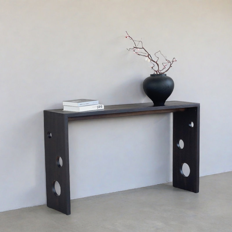Console de vestibule Wabi-Sabi, H 30,7 po x l 55,1 po x P 11,8 po