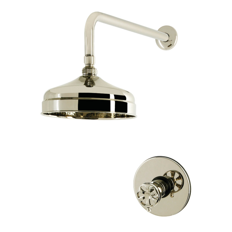 Kingston Brass Belknap Single-Handle Pressure Balanced Shower Faucet, Polished Nickel
