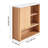 Bathroom Wall Cabinet Over Toilet Medicine Cabinet with Door and Shelves