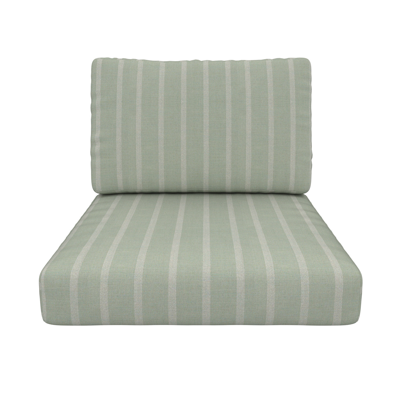 Amala 29" Sunbrella® Seat and Back Cushion, Sunbrella Unwind Rainwashed