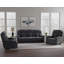 Fauteuil inclinable électrique capitonné de 42 po Julio avec appui-tête réglable et accoudoirs coussinés Julio-642499154