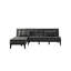 Canapé modulaire d'angle rembourré 88,6 po Sky-868007762