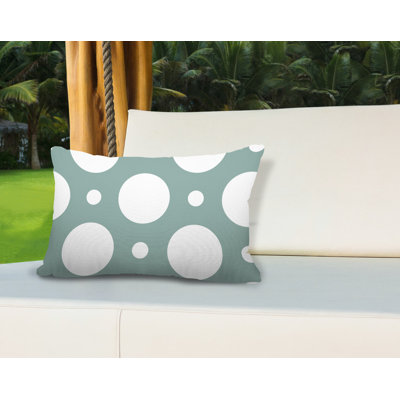 Housse et insert de coussin rectangulaire d'extérieur Fisk