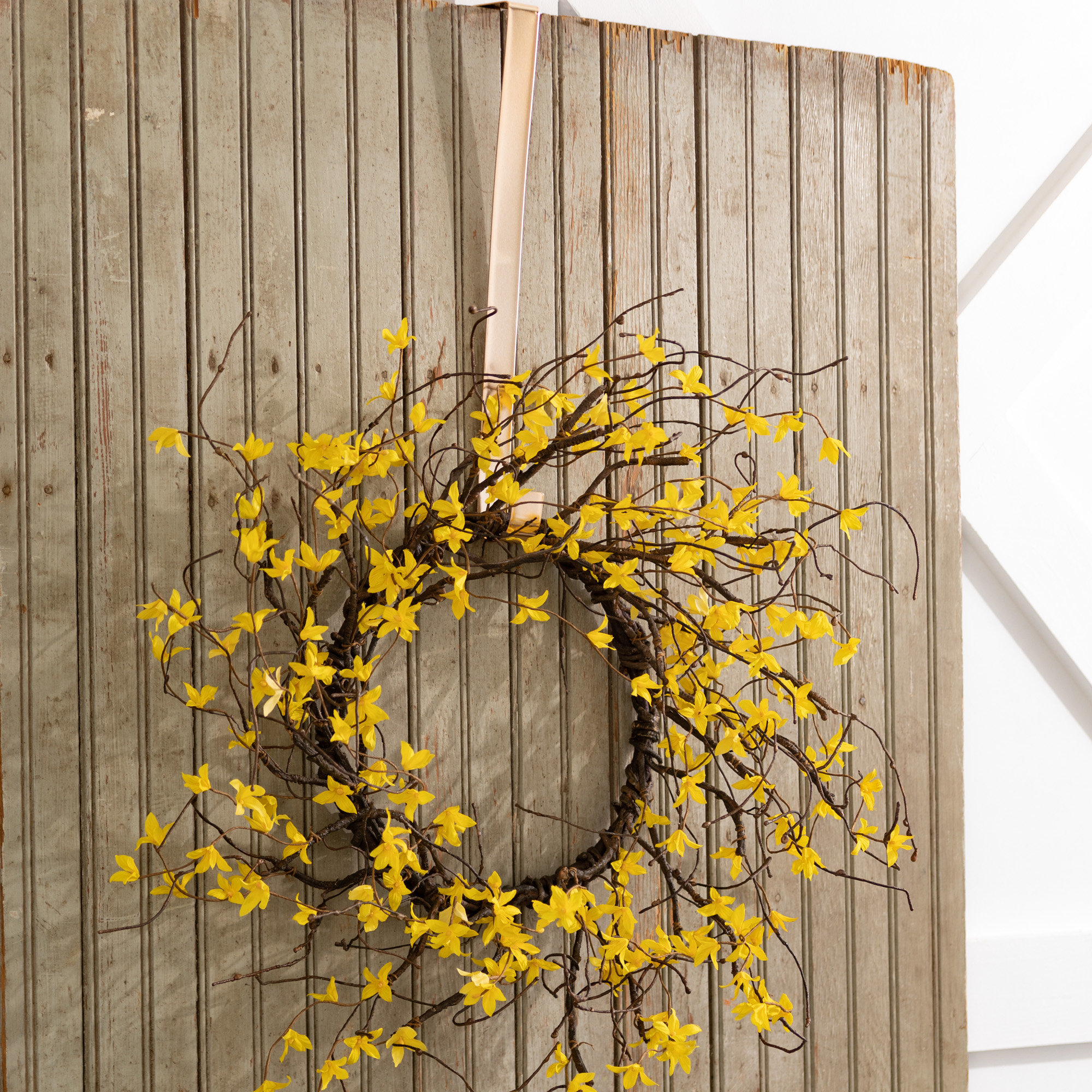2'' Metal Wreath Hanger, Bronze