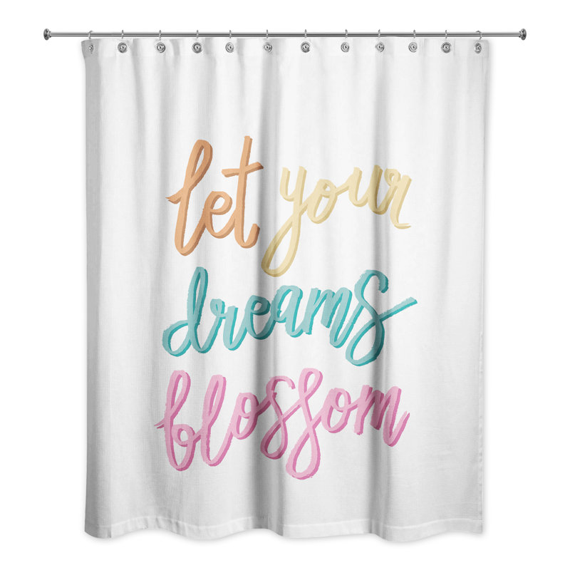 Rideau de douche Let Your Dreams Blossom